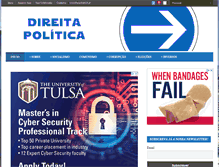 Tablet Screenshot of direitapolitica.com